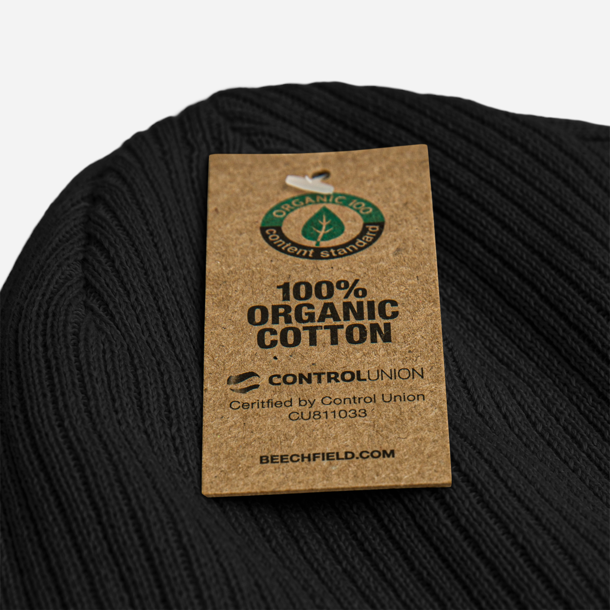 404 Organic ribbed beanie - Image 2