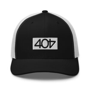 404 6-Panel Trucker Cap