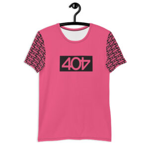 404 Race Shirt Men – Pink