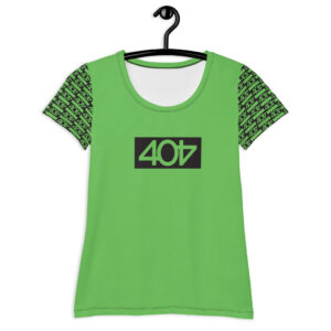 404 Race Shirt Women – Green