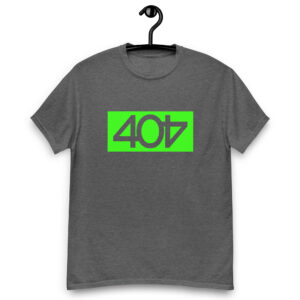 404 Classic Tee Men – Grey